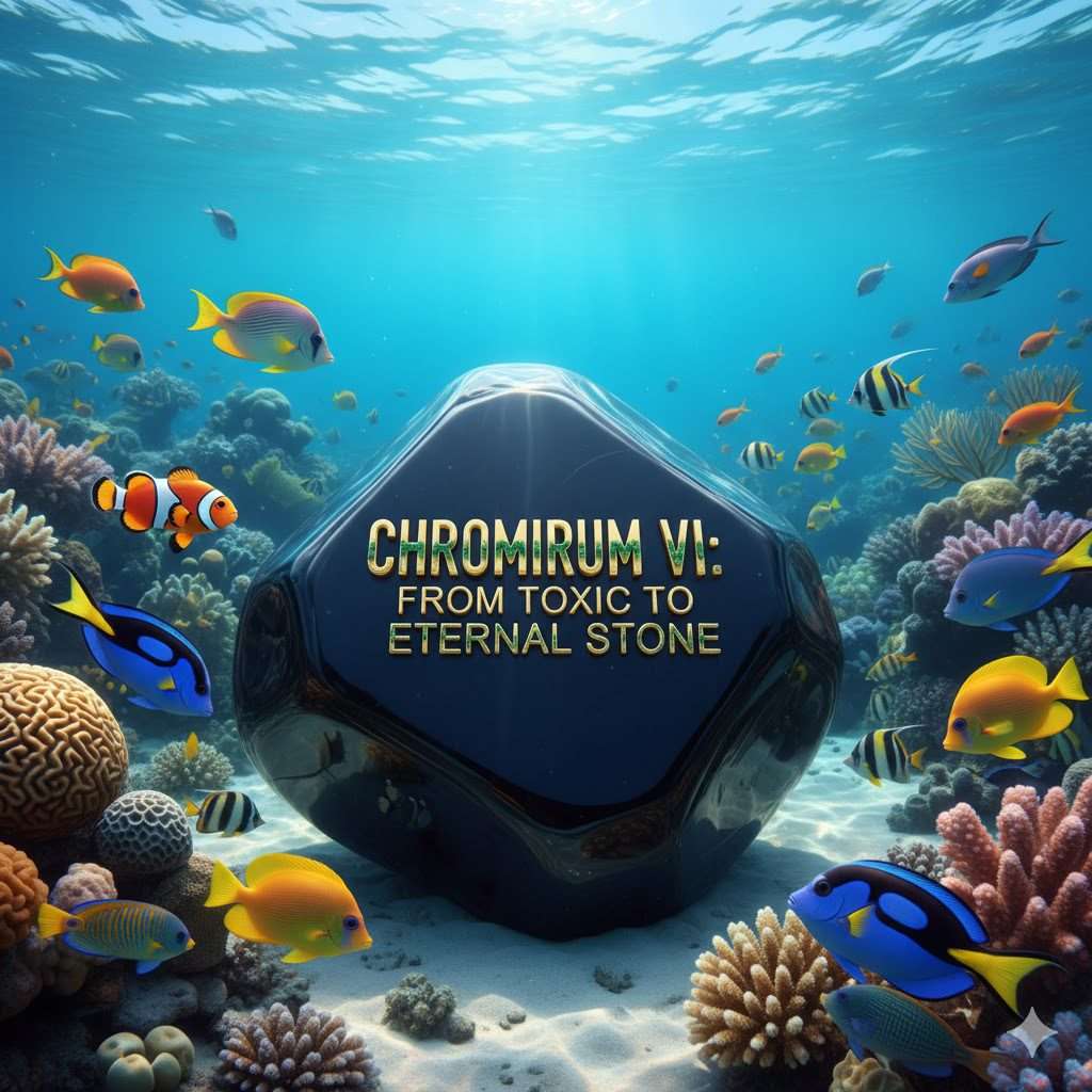 Deadly Chromium VI Transformed into Permanent Safe Stone by Science