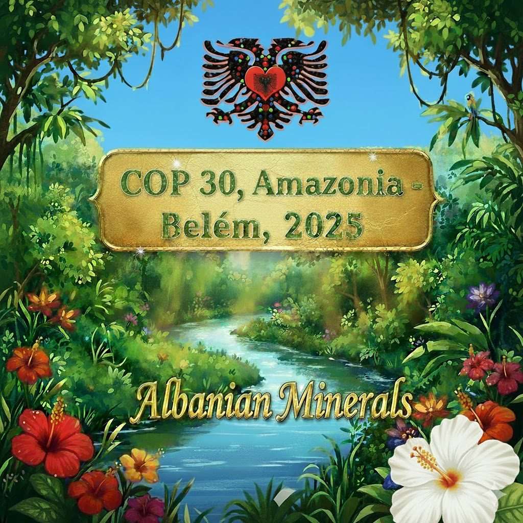 At COP30 Brazil, Sahit Muja Presents Nature’s Masterpiece: The Mineral That Heals the Planet